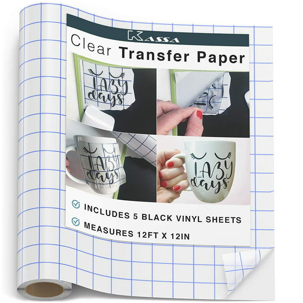 1 Roll 12" x 300 Feet  Application Transfer Tape Vinyl Signs R TAPE Clear at 65